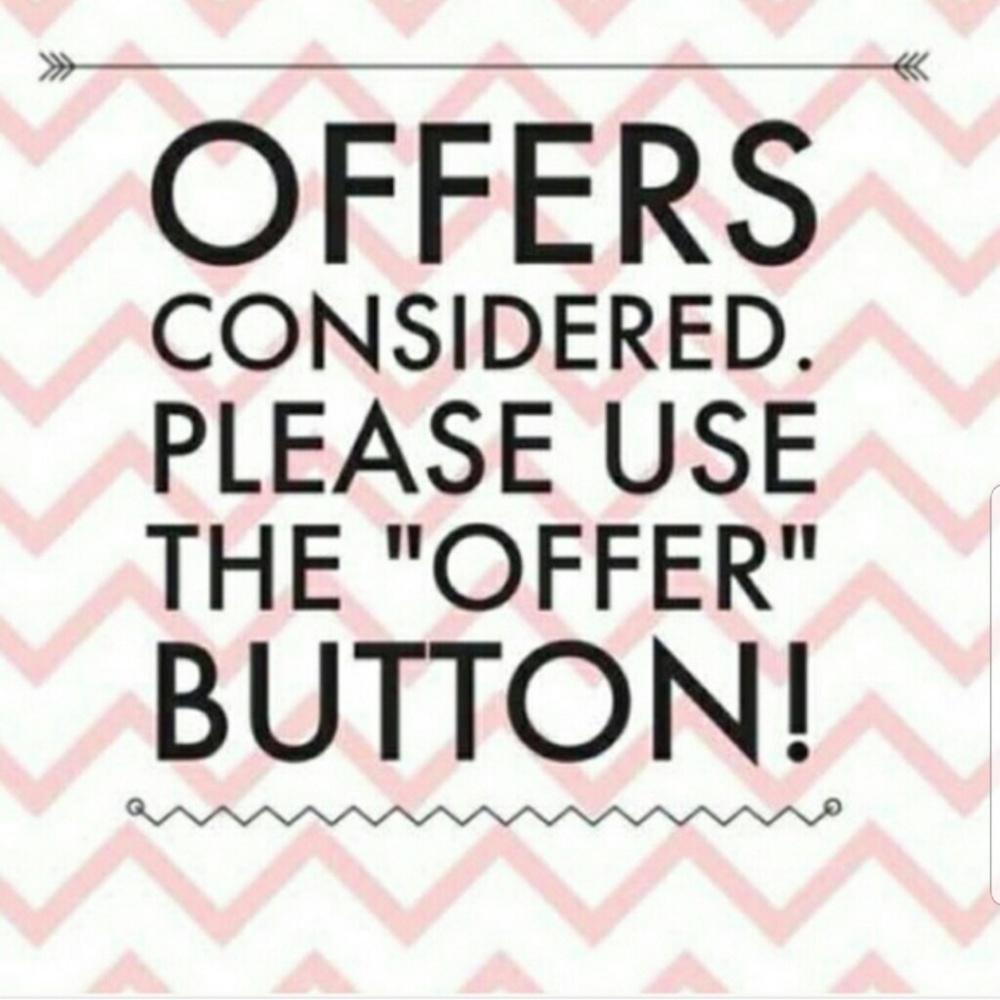 Please feel free to make me an offer.
